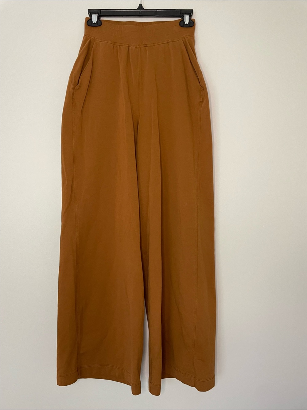 Lululemon LA Wide Leg Super High Rise Pant in Copper Brown - Picture 6 of 16